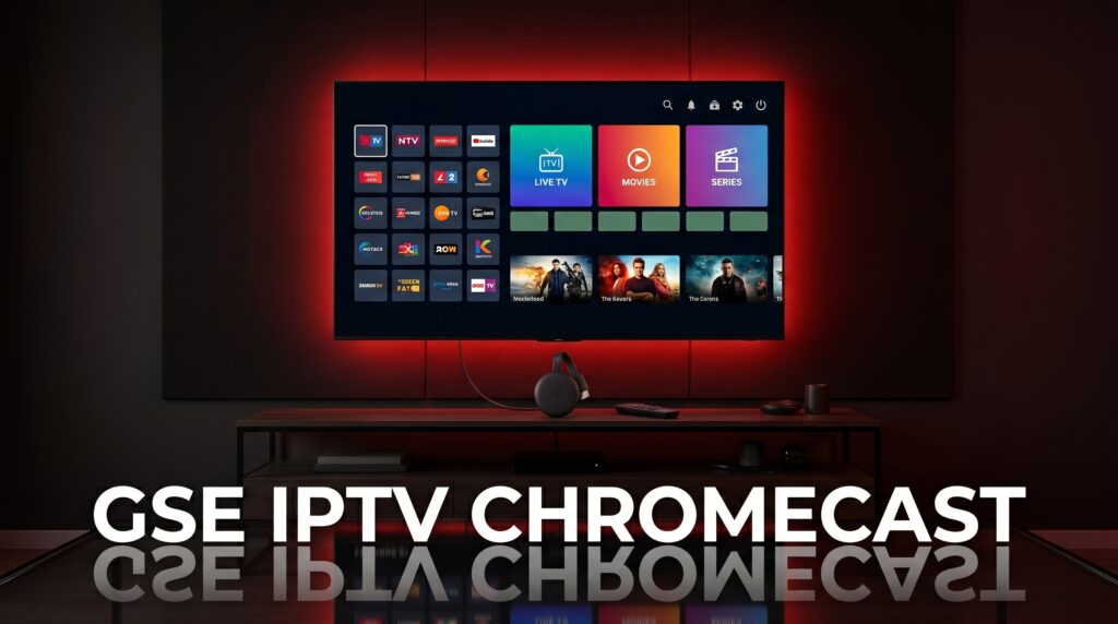 iptv and chromecast
