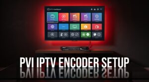 pvi iptv encoder setup